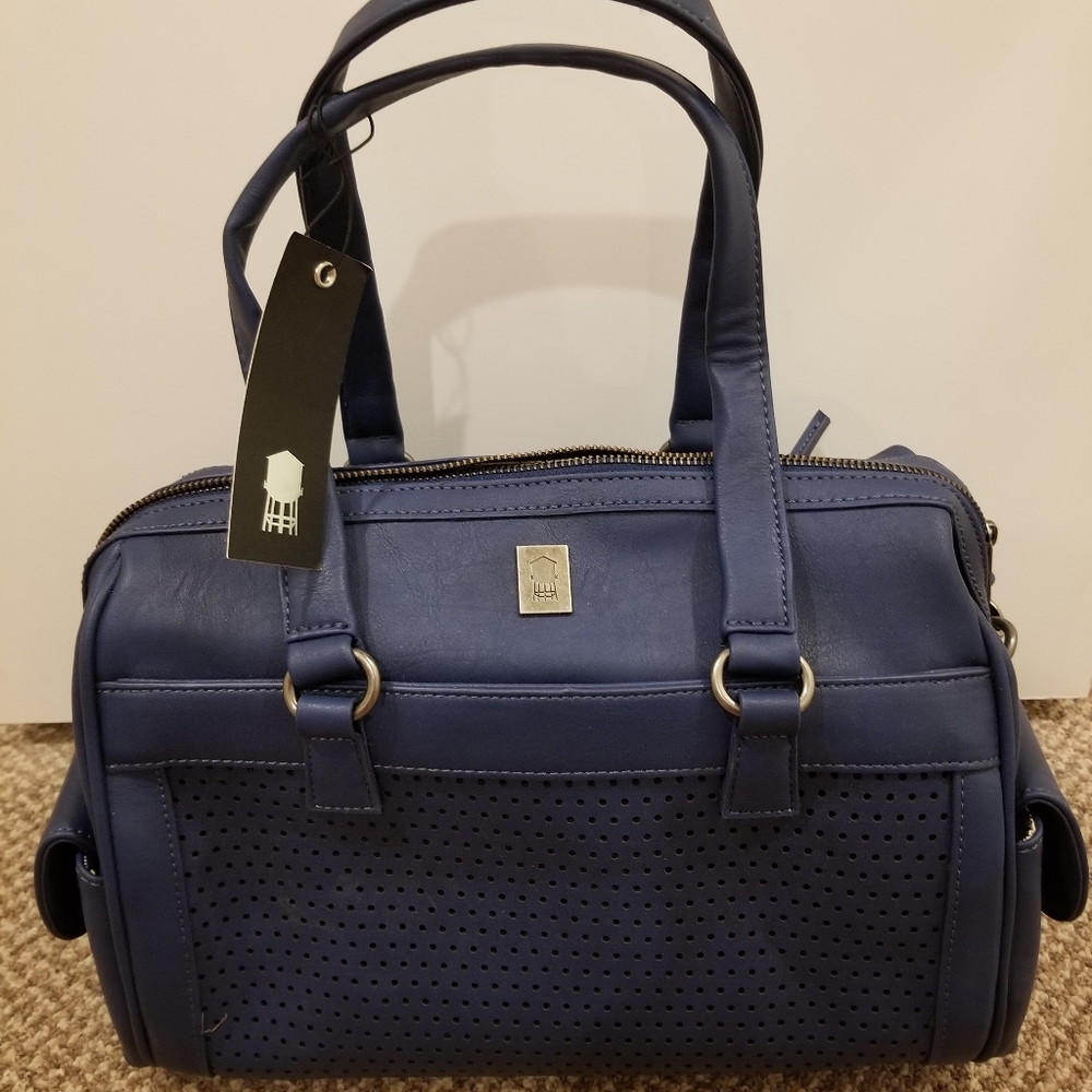 Vegan leather "Winnie" handbag with shoulder strap